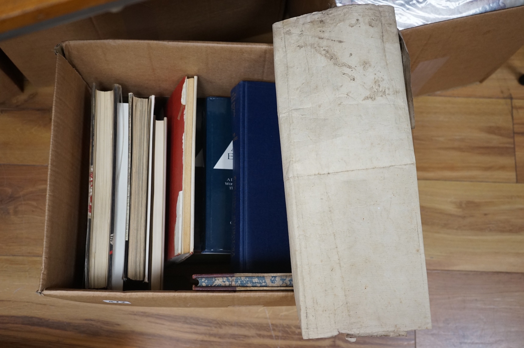 A large collection of mostly art reference books to include A Guide to Baxter Prints and Art Behind Barbed Wire